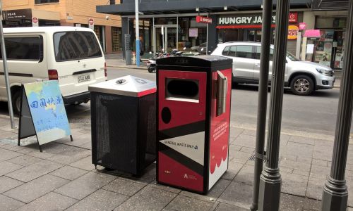 Smart Bins to Keep Adelaide’s Streets Cleaner