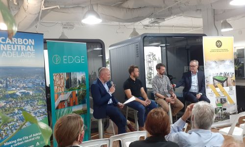 Local leaders discussed transitioning to a low carbon economy