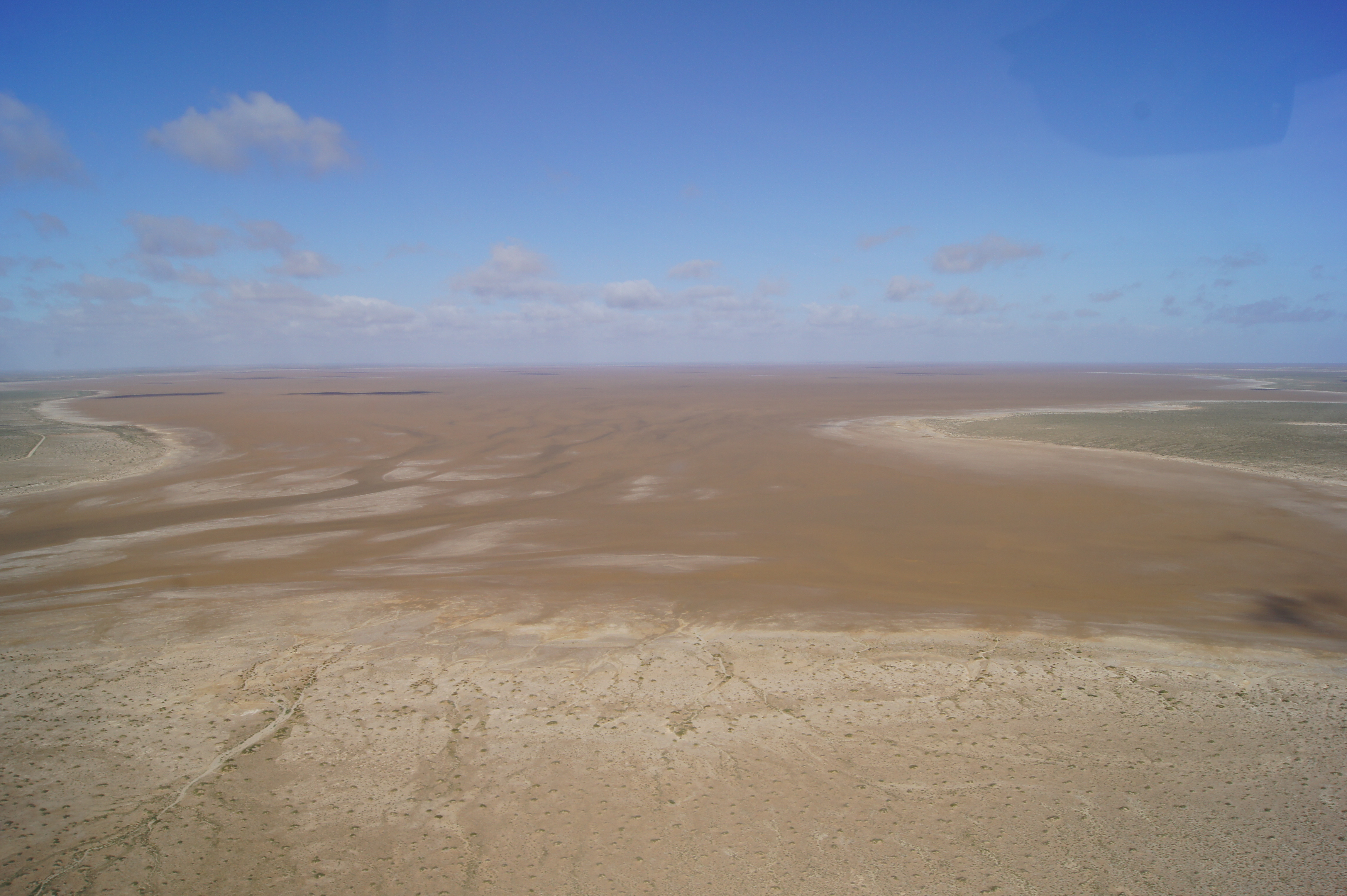 Kati Thanda-Lake Eyre from the air