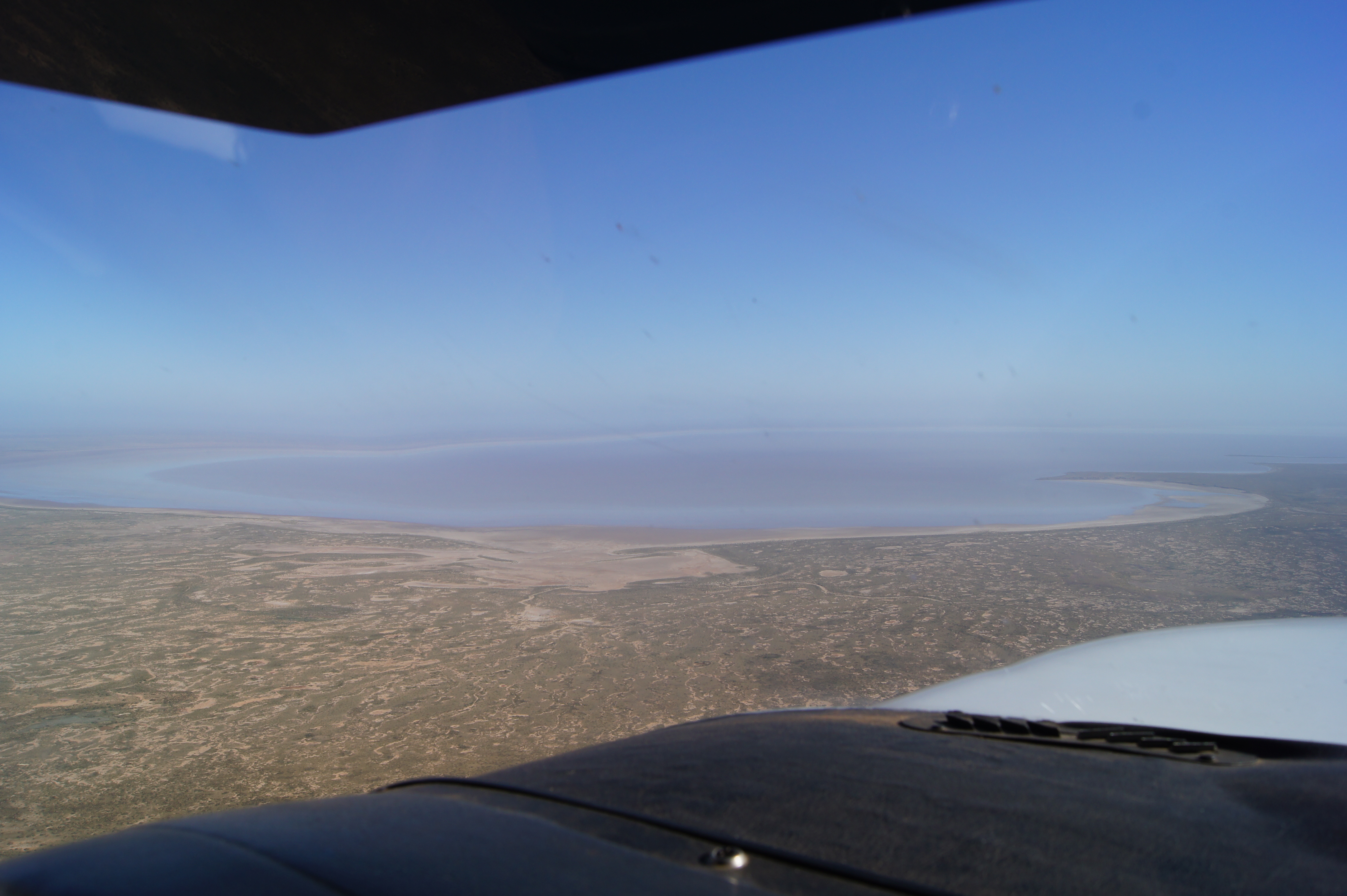 Kati Thanda-Lake Eyre from the air