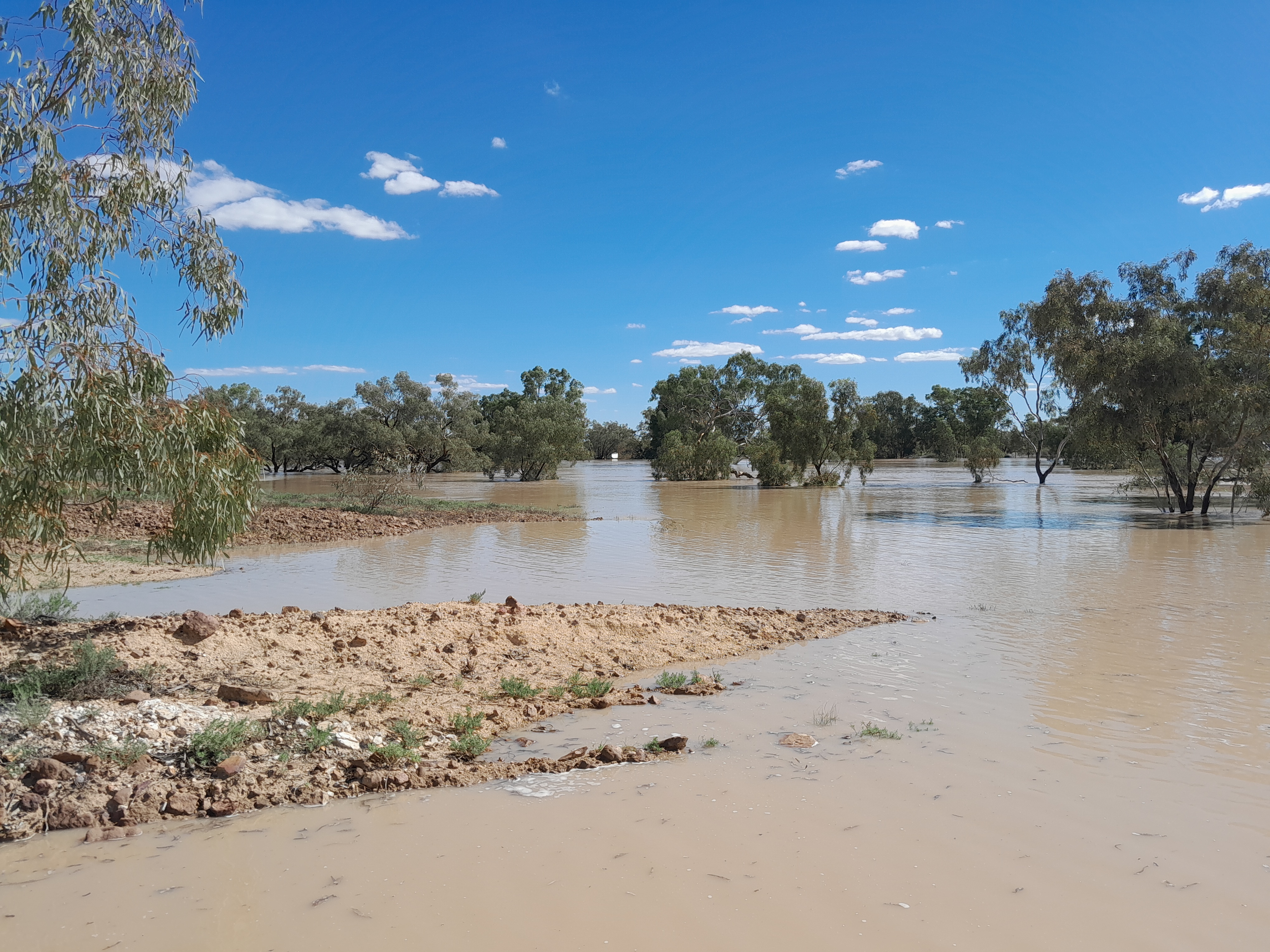 In pictures: Record flooding closes outback parks