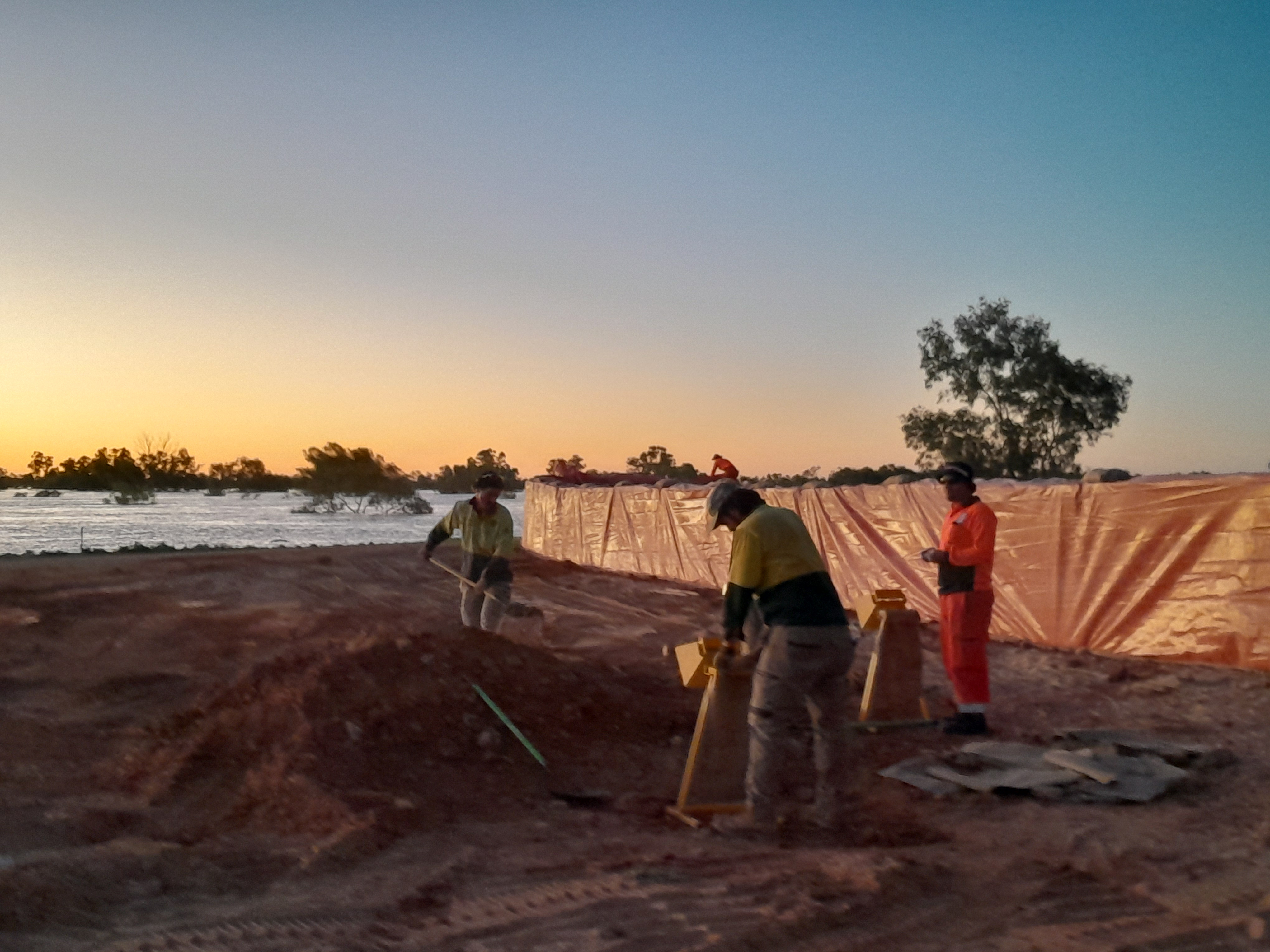 In pictures: Record flooding closes outback parks
