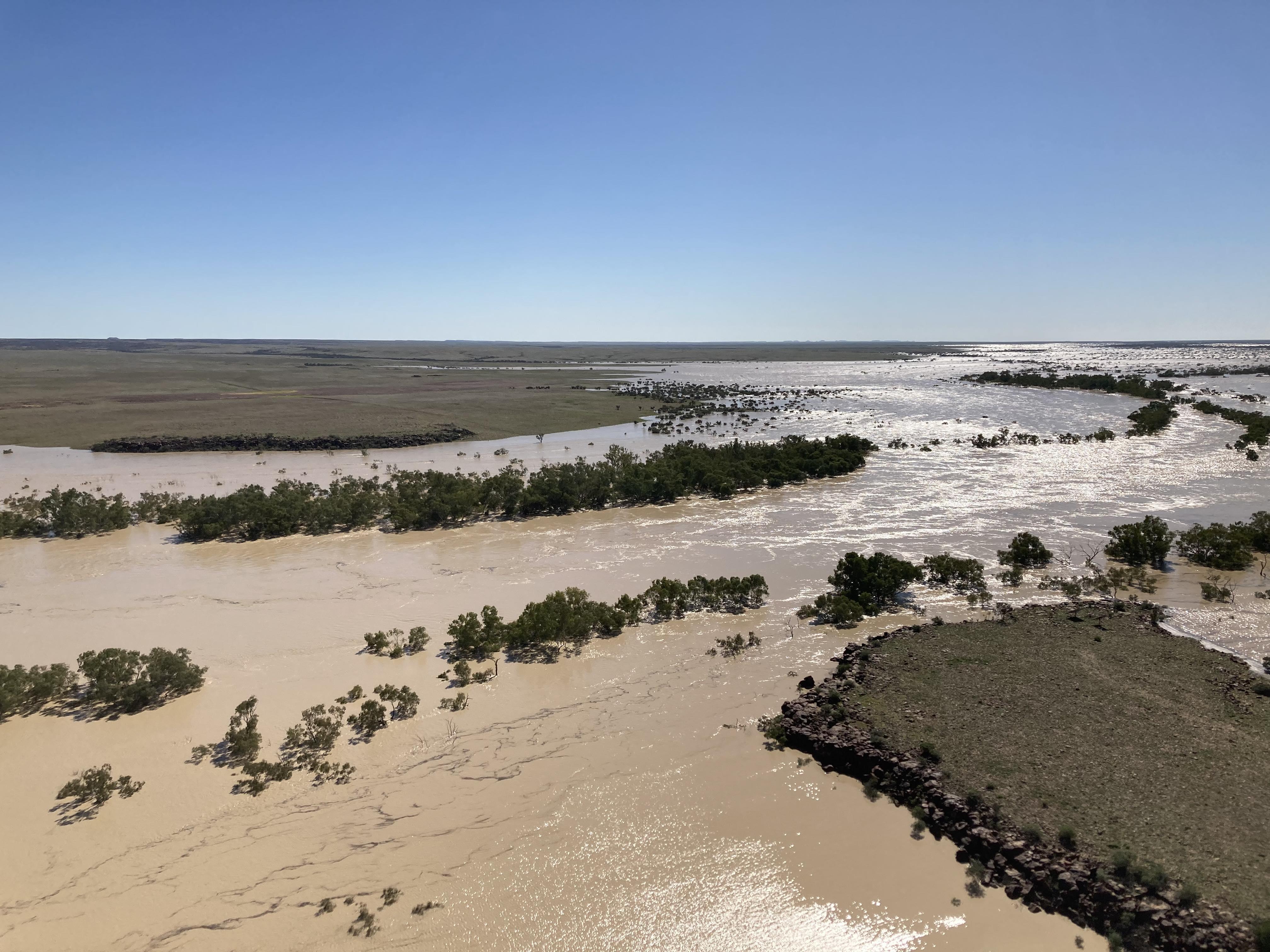 In pictures: Record flooding closes outback parks