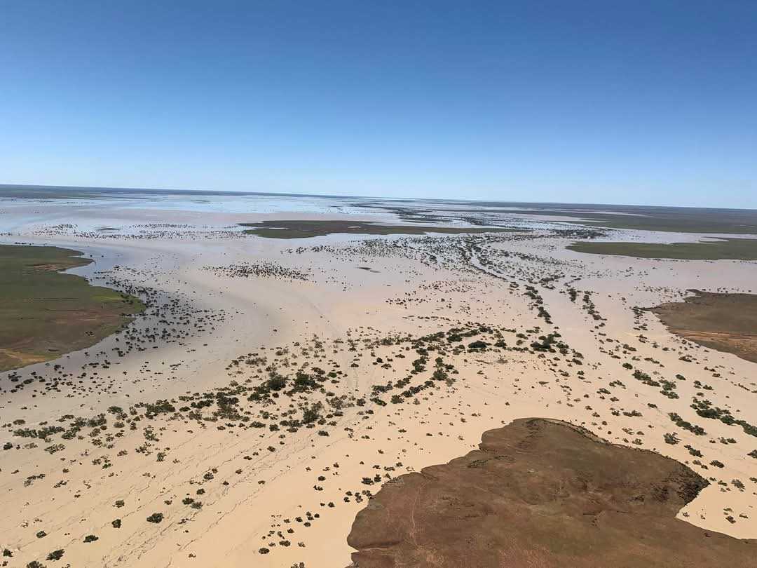 In pictures: Record flooding closes outback parks