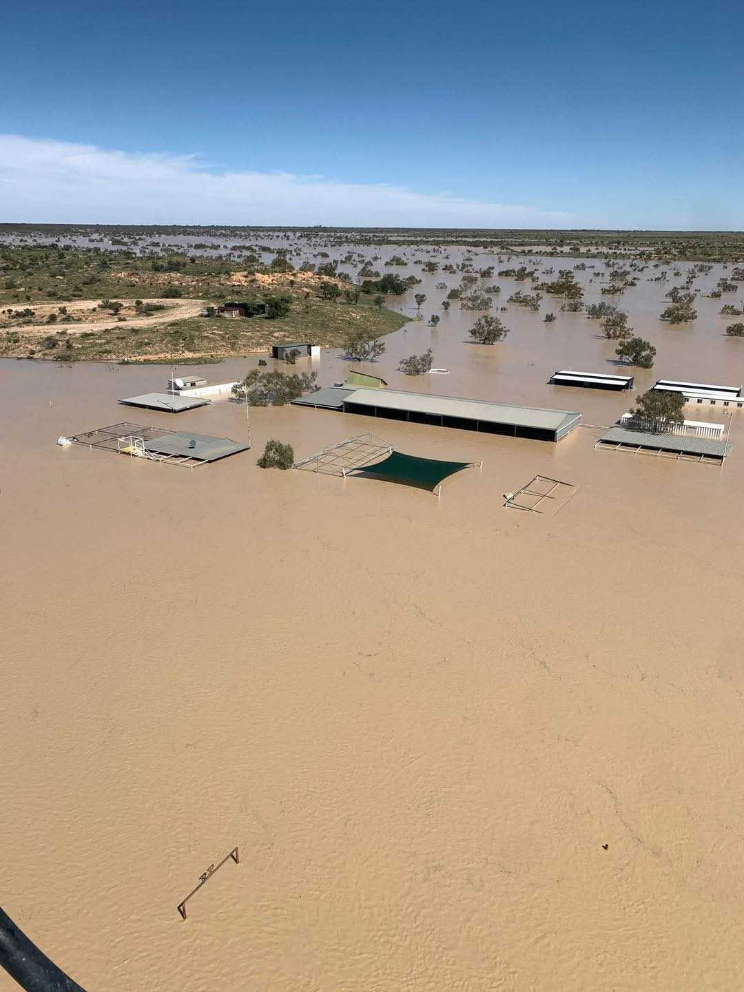 In pictures: Record flooding closes outback parks