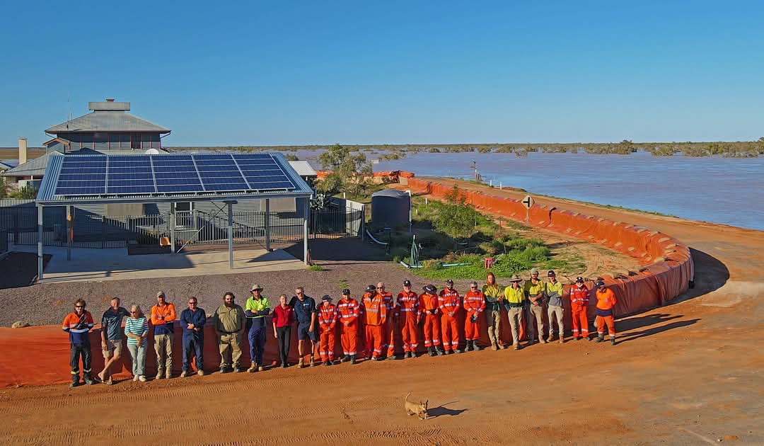 In pictures: Record flooding closes outback parks