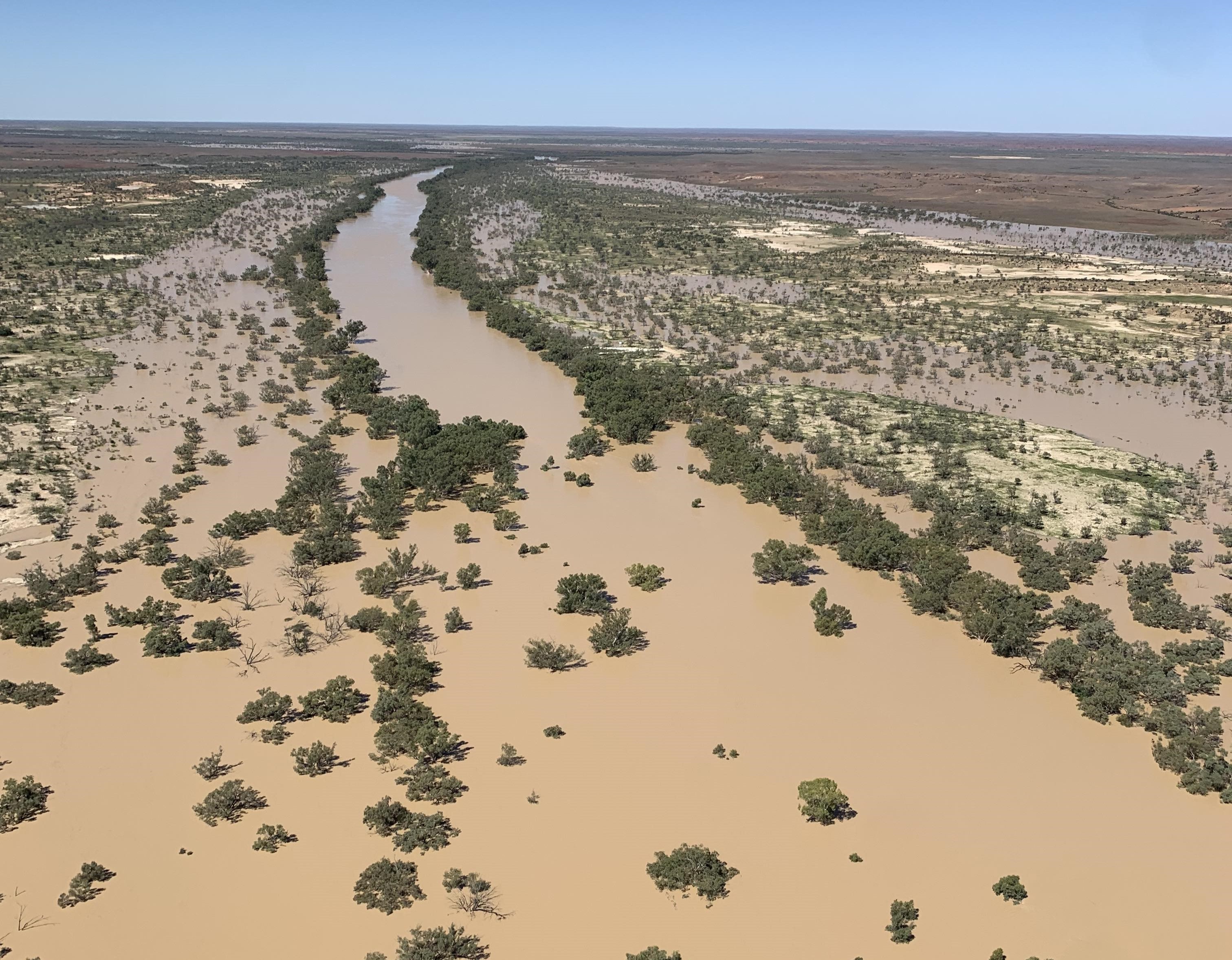 In pictures: Record flooding closes outback parks
