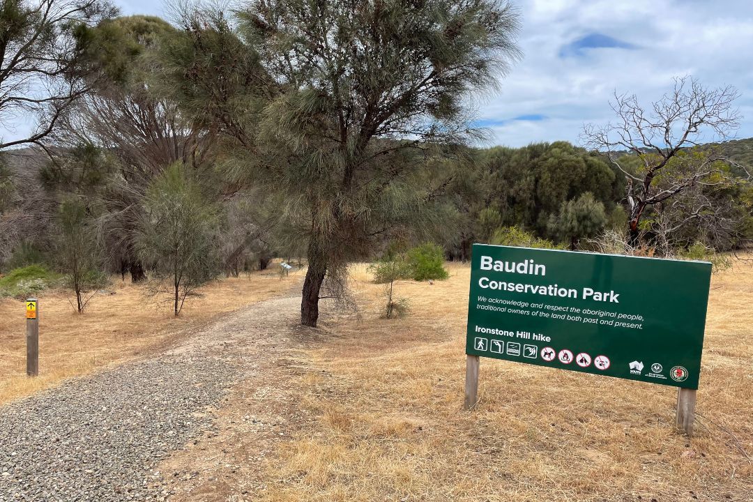 Take a walk in Baudin Conservation Park: the Ironstone Hill Hike