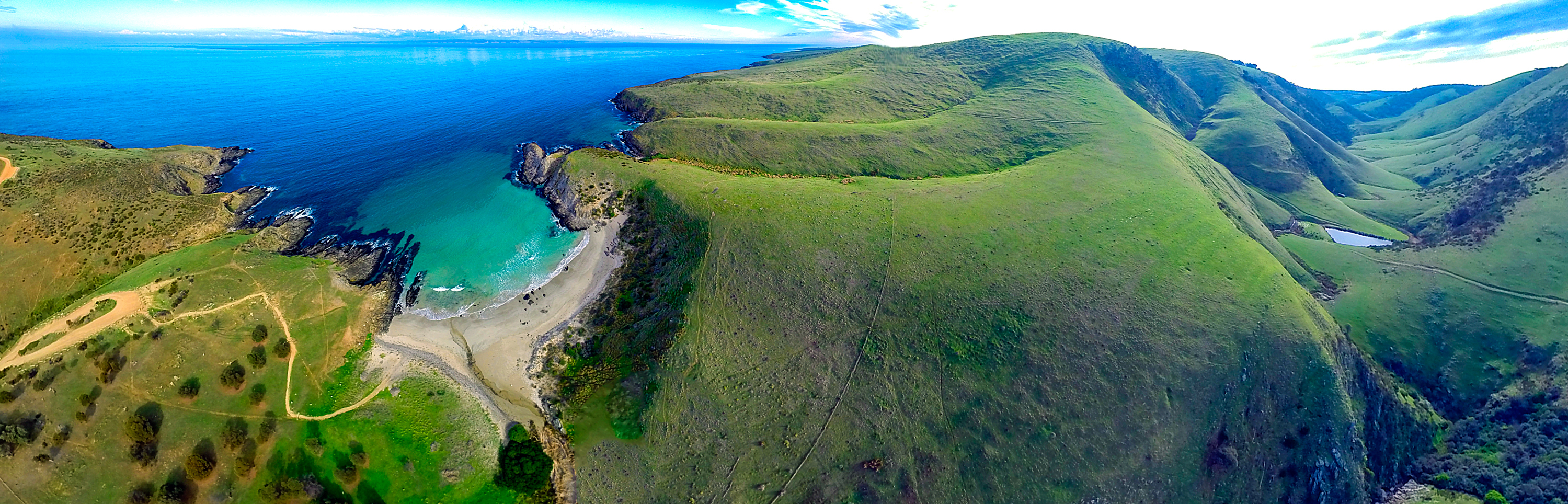 Deep Creek from a drone