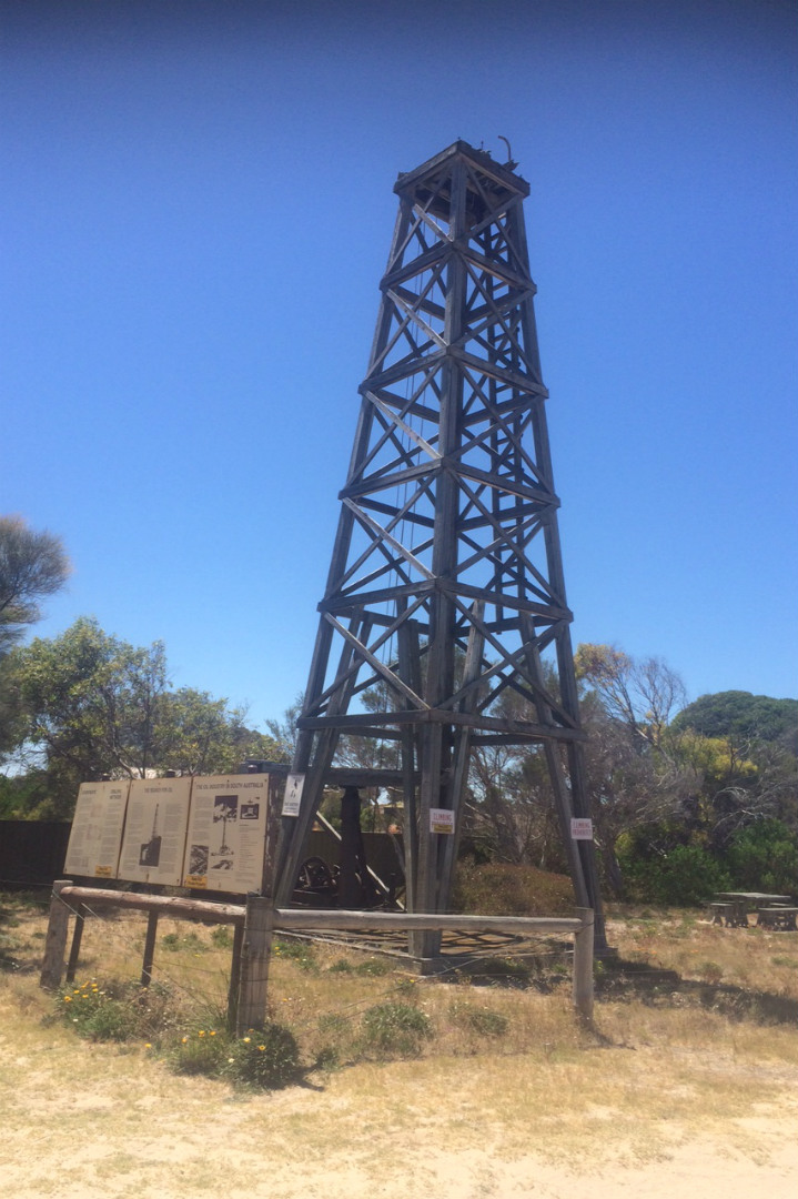 Oil Rig Monument, Salt Creek