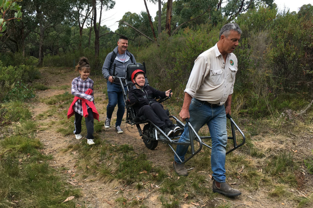 How people with a disability can take to the trails at Deep Creek National Park