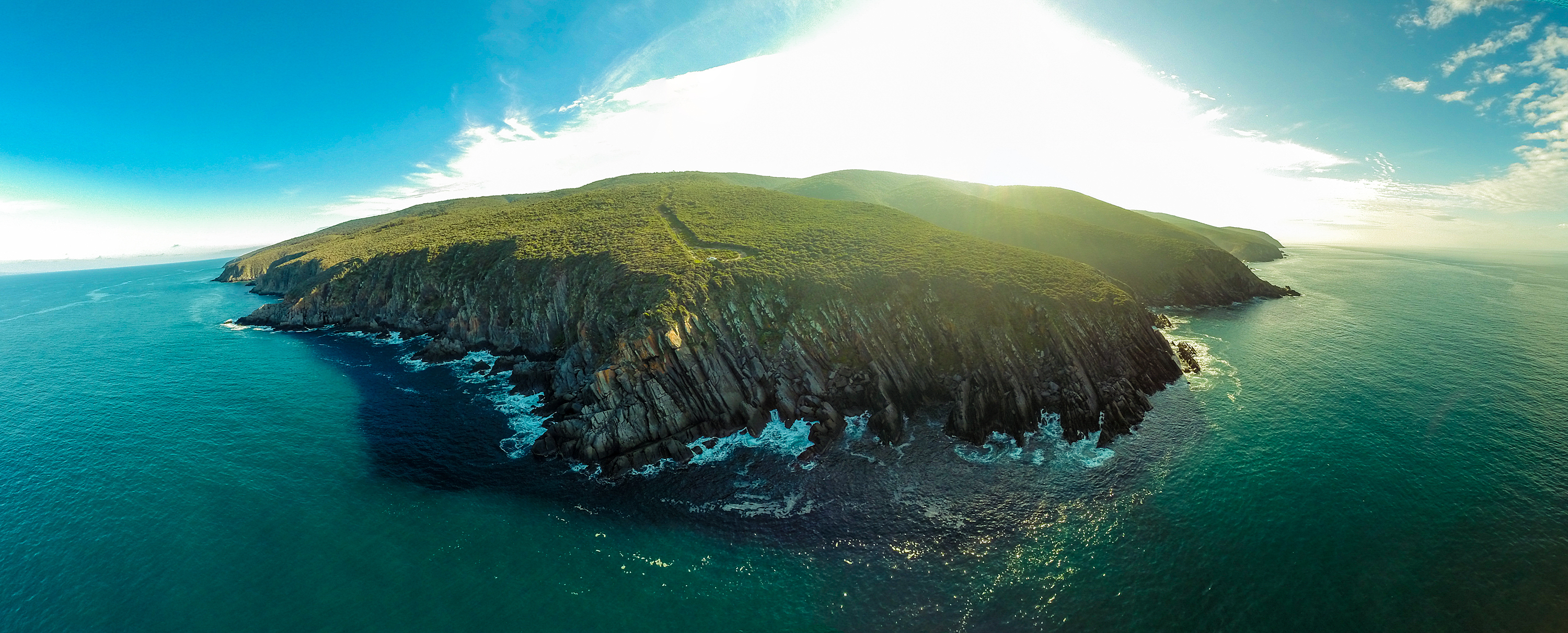 Deep Creek from a drone