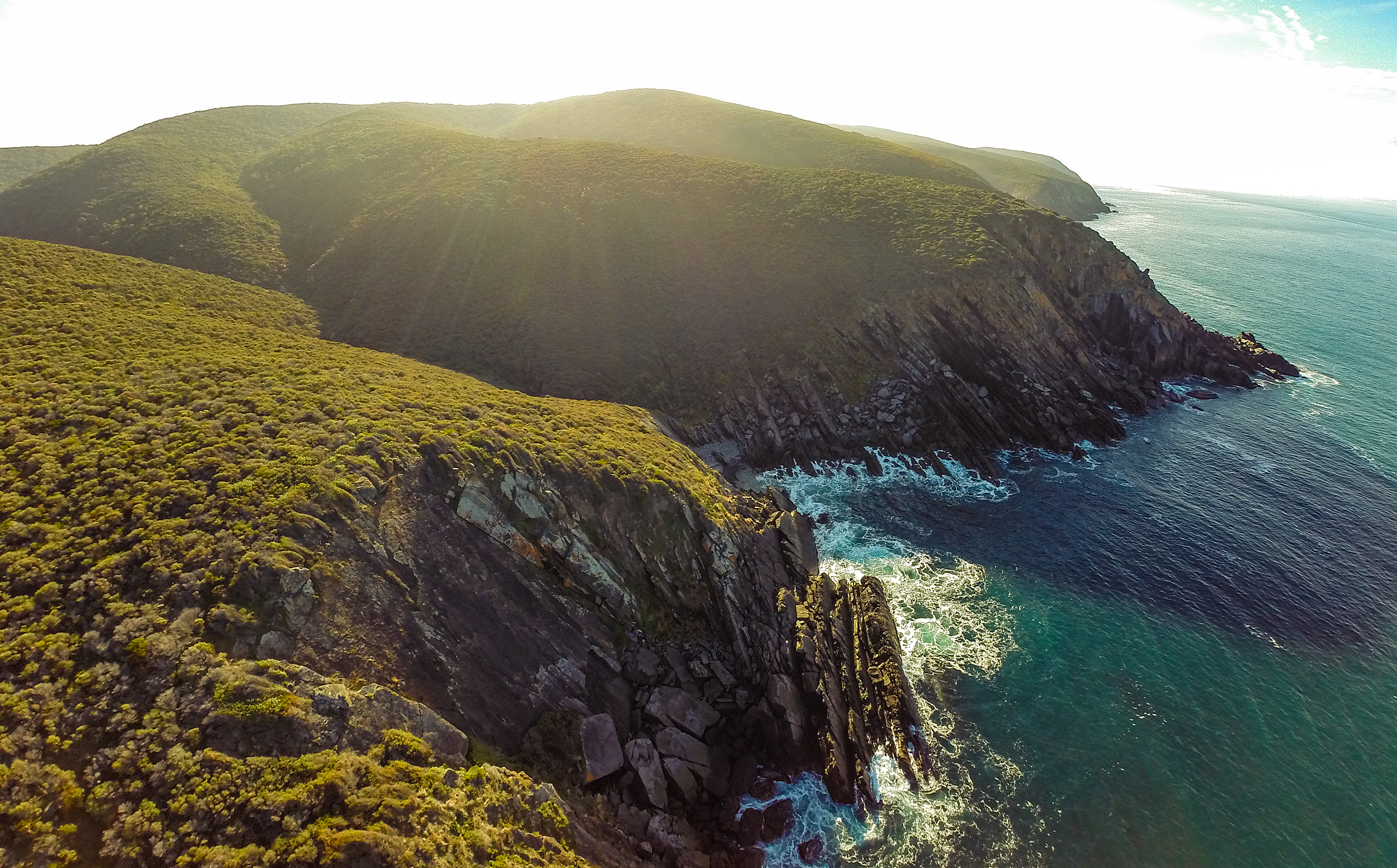 Deep Creek from a drone