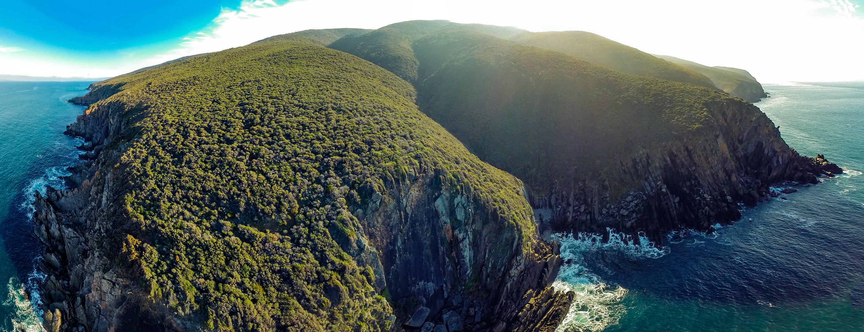 Deep Creek from a drone