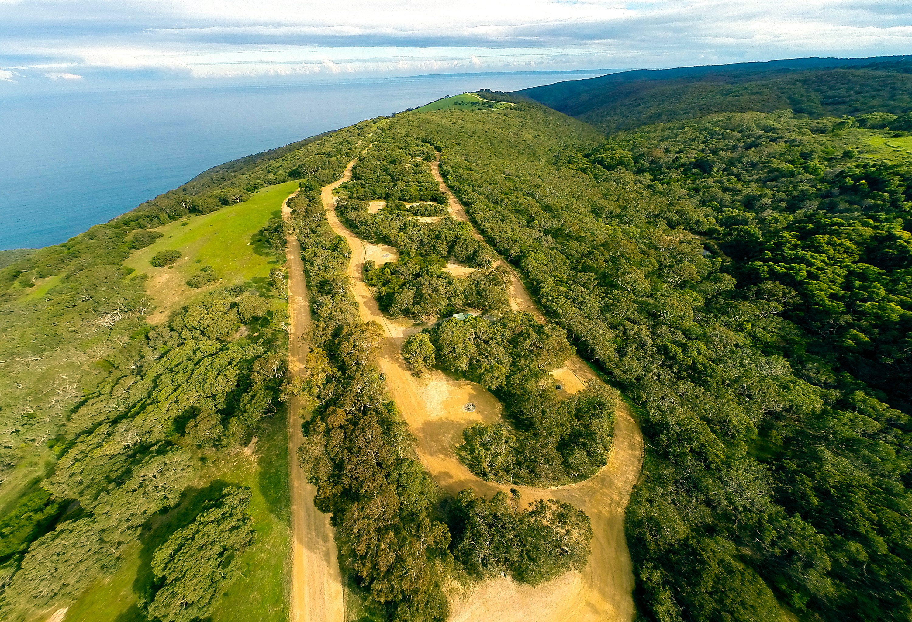 Deep Creek from a drone