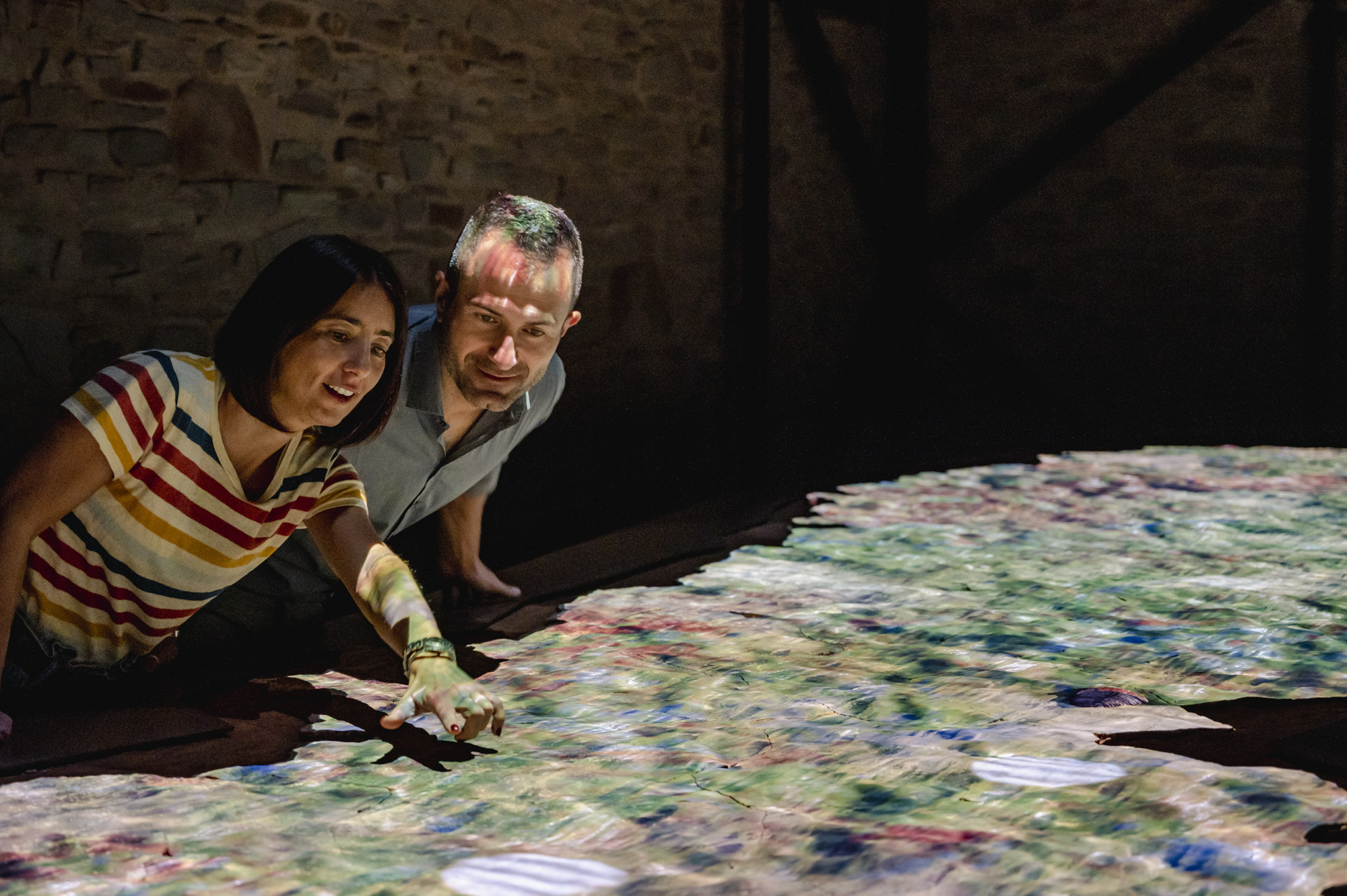 The Alice's Restaurant fossil bed is now the centrepiece of the visitor centre