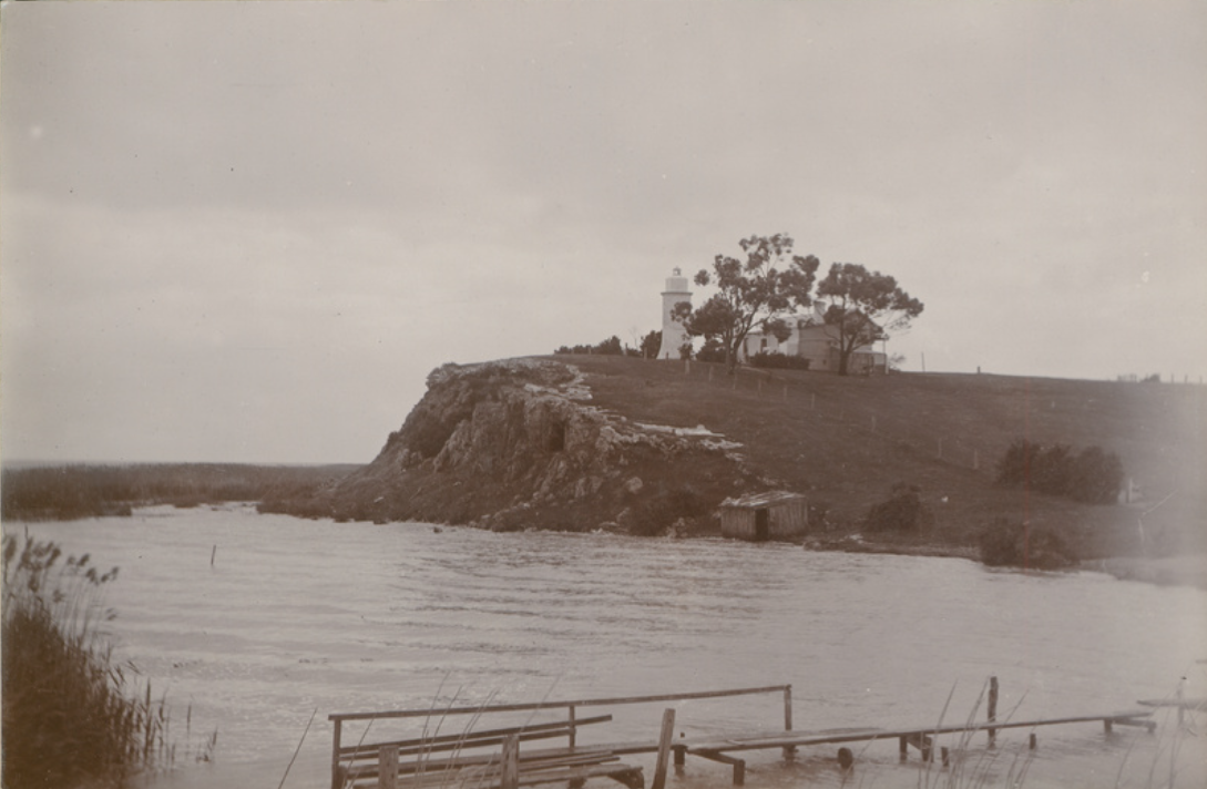 Point Malcolm Lighthouse, State Library of South Australia B 11028
