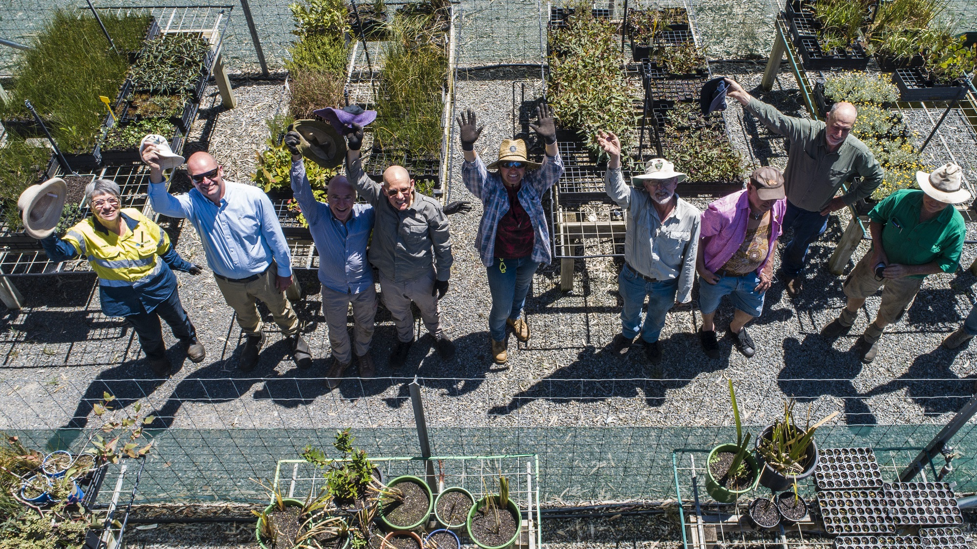 Fleurieu Coastal Community Nursery volunteers