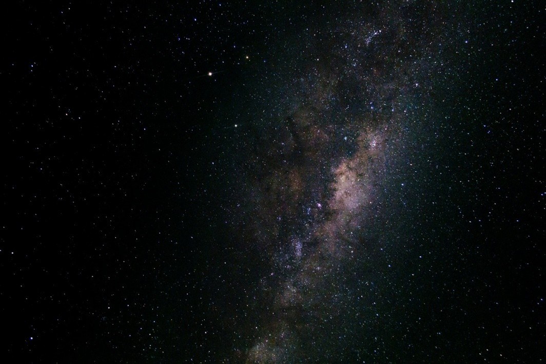 Stars in the night sky.
